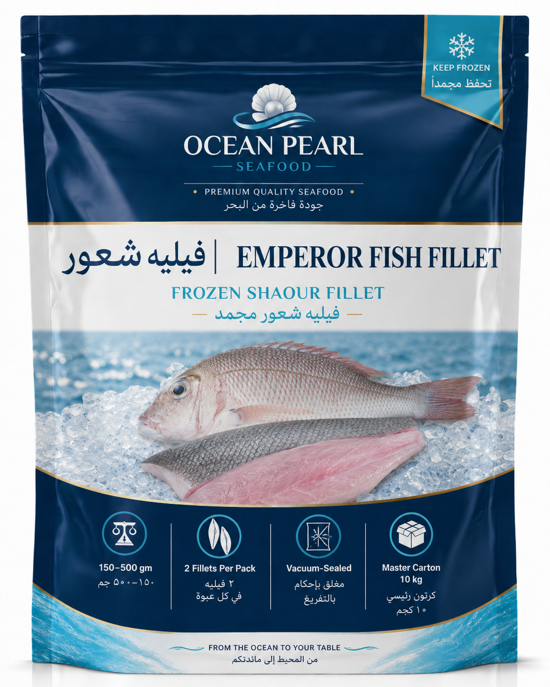 Goldband Jobfish and Emperor Snapper Fillet B2B Pack